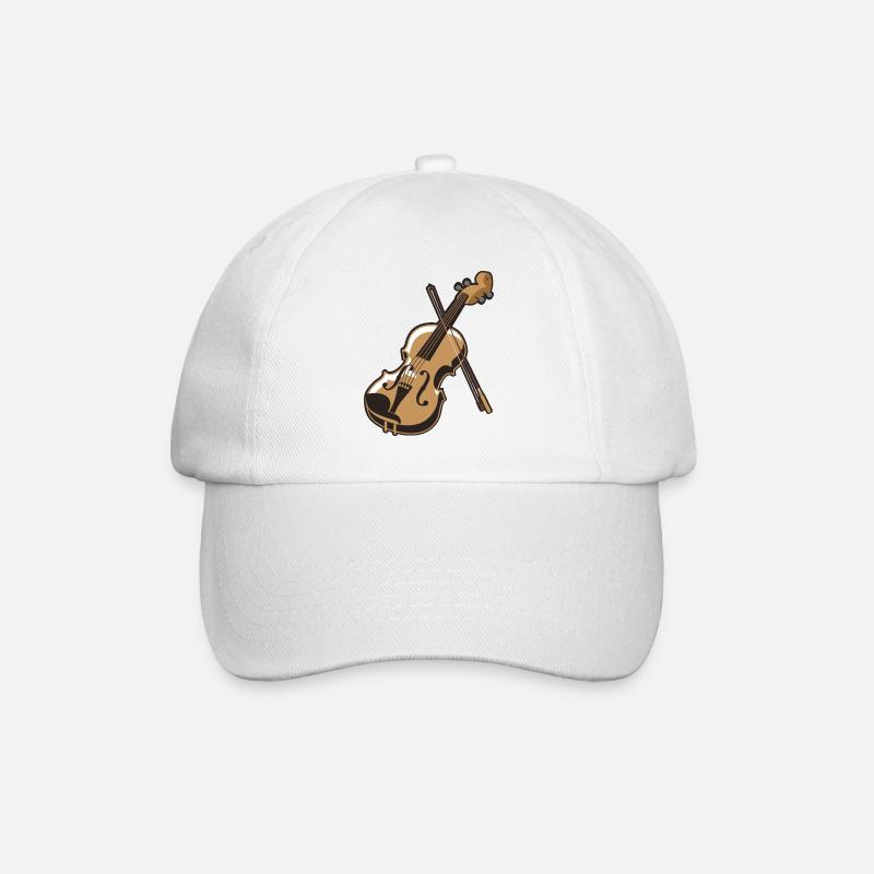 Violon violon - Casquette classique - blanc/blanc