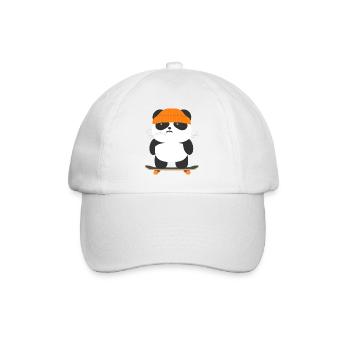 Skateboard - Casquette classique - blanc/blanc - Devant