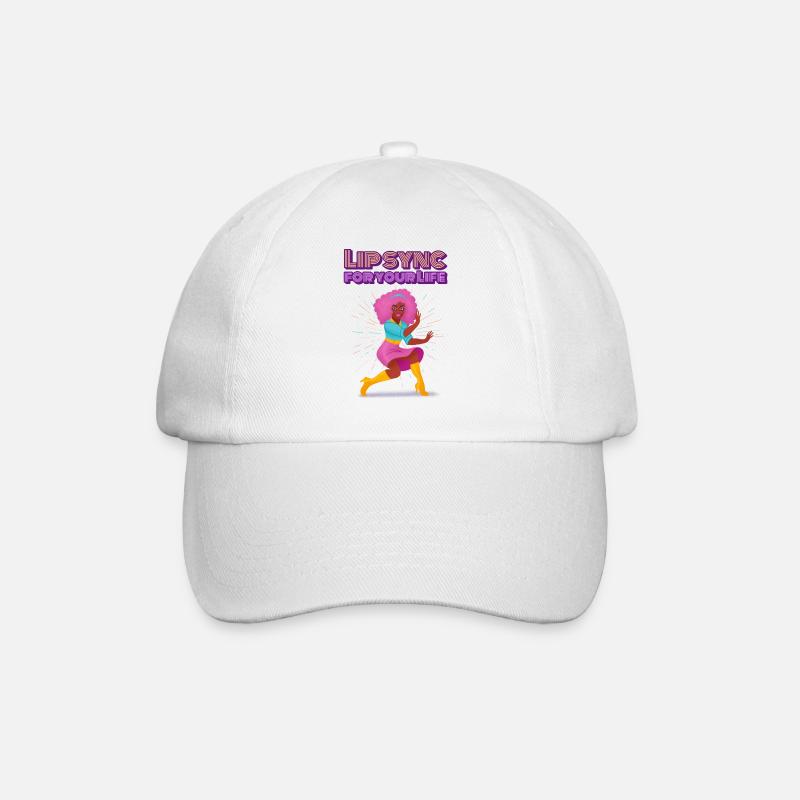 Drag Queen Drag Queen - Casquette classique - blanc/blanc