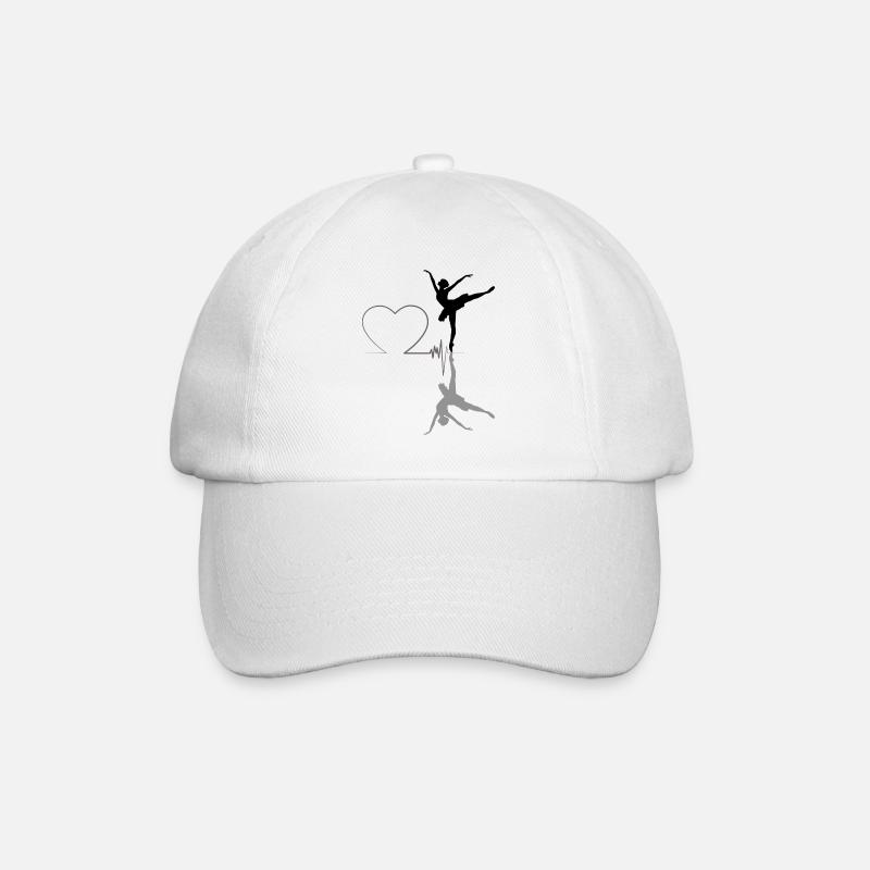 Ballerine Design - Casquette classique - blanc/blanc