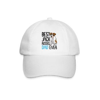 Jack Russell Russel - Baseball Cap - white/white - Front