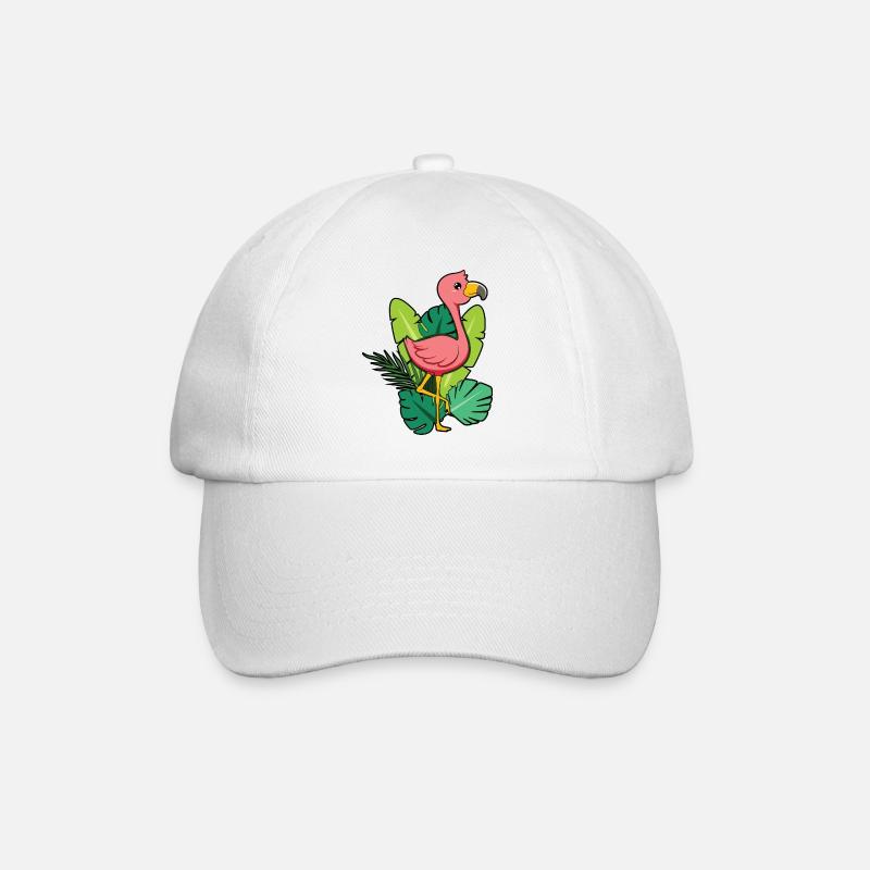 Flamingo - Casquette classique - blanc/blanc