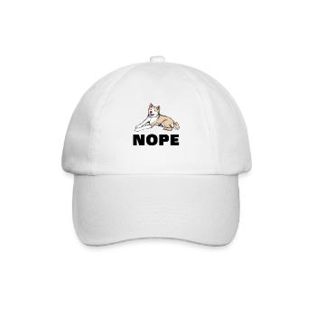 Akita Inu - Baseball Cap - white/white - Front