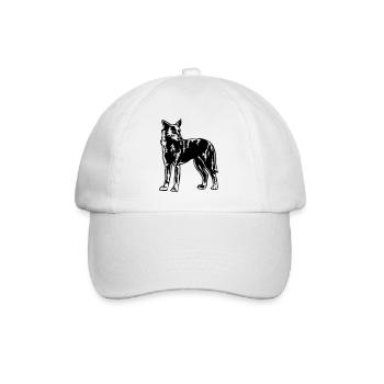 Hollandse Herder - Baseball Cap - white/white - Front