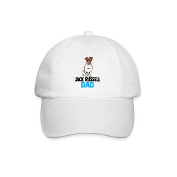 Jack Russell Terrier - Casquette classique - blanc/blanc - Devant