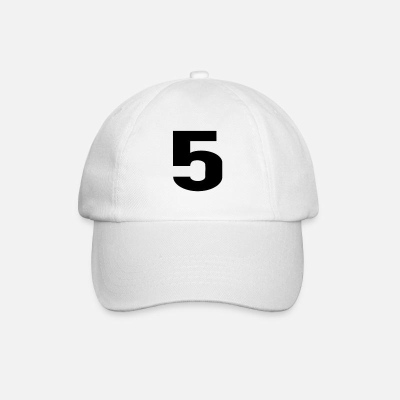 5 - Casquette classique - blanc/blanc