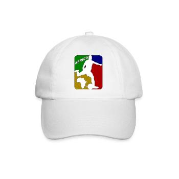 Football Africa Cup - Baseball Cap - white/white - Front