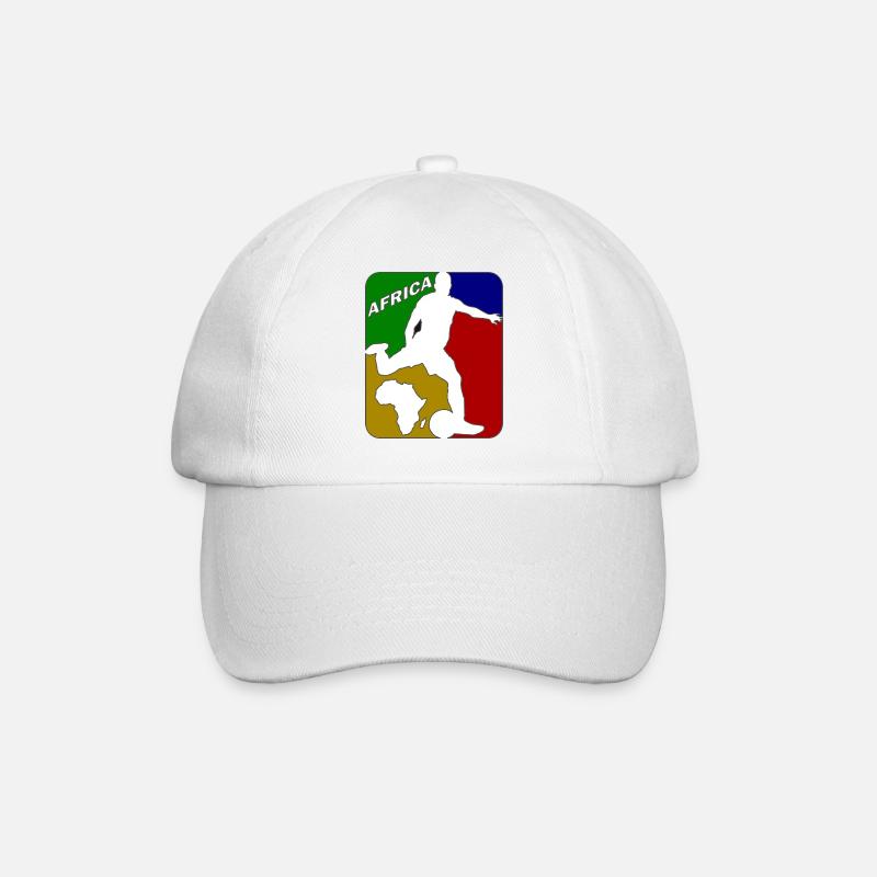 Fußball Afrika Cup - Baseballkappe - Weiß/Weiß