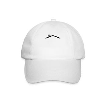 Toit de la maison - Casquette classique - blanc/blanc - Devant