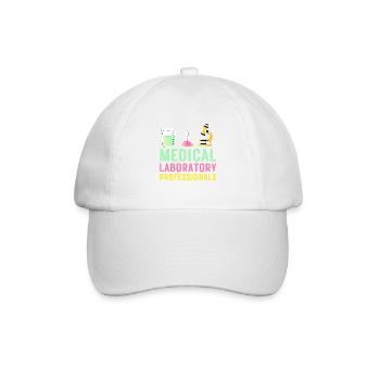Technicien de laboratoire médical Professionnel de laboratoire médical - Casquette classique - blanc/blanc - Devant