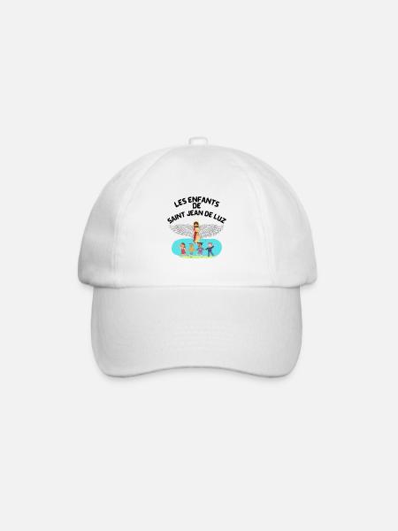 les enfants de saint jean de luz - Casquette classique - blanc/blanc