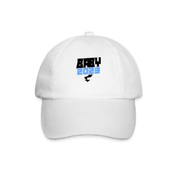 Grossesse Bébé enceinte 2023 Jeune fils - Casquette classique - blanc/blanc - Devant