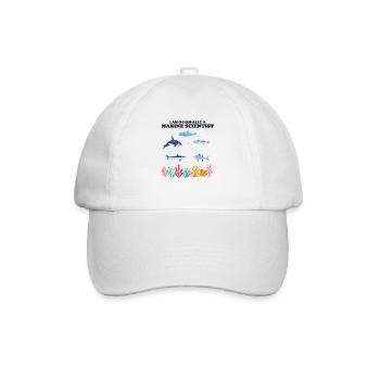 Official Marine Scientist Marine Biologist - Baseball Cap - white/white - Front