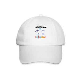 Official Cetologist Cetology Marine Biologist Sea - Baseball Cap - white/white - Front