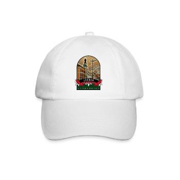 Leoben Steiermark Österreich Souvenir - Baseballkappe - Weiß/Weiß - Vorne