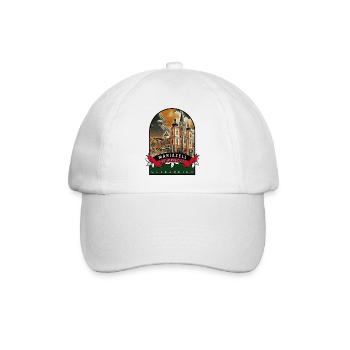 Mariazell Steiermark Österreich Souvenir - Baseballkappe - Weiß/Weiß - Vorne
