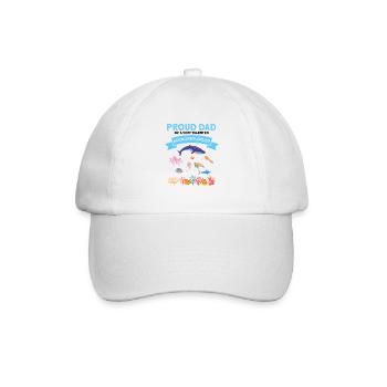 Proud Dad Microbiology Biology Biologist Sea - Baseball Cap - white/white - Front