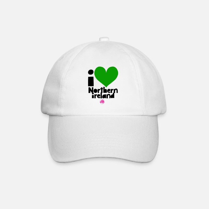 Northern Ireland - Baseball Cap - white/white