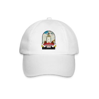 Oberösterreich Vöcklabruck Österreich Souvenir - Baseballkappe - Weiß/Weiß - Vorne