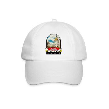 Oberösterreich Wels Österreich Souvenir - Baseballkappe - Weiß/Weiß - Vorne