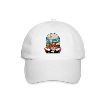 Burgenland Mattersburg Österreich Souvenir - Baseballkappe - Weiß/Weiß - Vorne