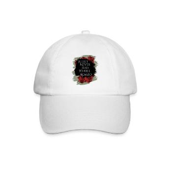 Rose Hathaway quote Juliet never hat to kill Romeo - Baseball Cap - white/white - Front