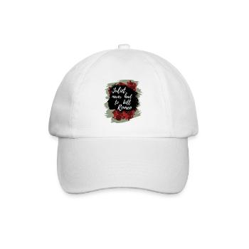 Rose Hathaway quote Juliet never hat to kill Romeo - Baseball Cap - white/white - Front