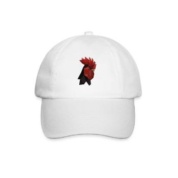 HAHN GEOMETRISCH - Baseballkappe - Weiß/Weiß - Vorne