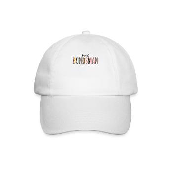 Bail Bondsman Leopard Print Funny - Baseball Cap - white/white - Front