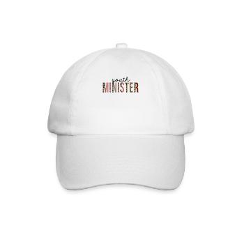 Ministre de la Jeunesse Leopard Print Drôle - Casquette classique - blanc/blanc - Devant
