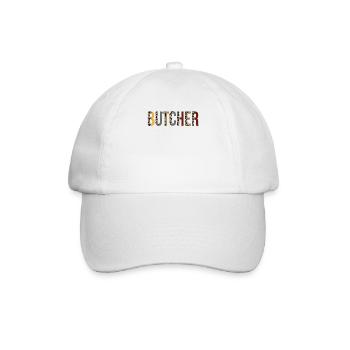 Boucher - Casquette classique - blanc/blanc - Devant