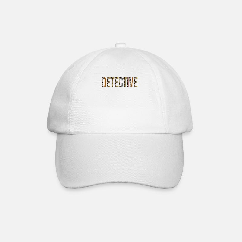 Détective - Casquette classique - blanc/blanc