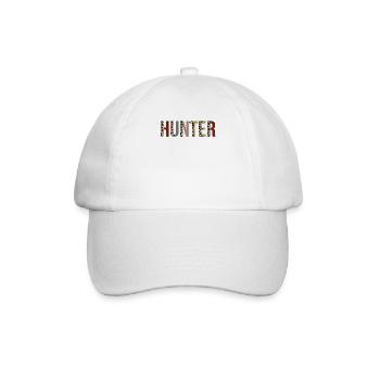 Hunter - Baseball Cap - white/white - Front