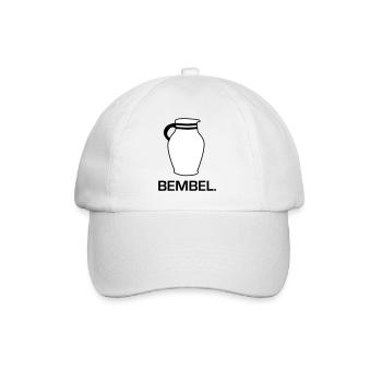 Bembel - Frankfurter Apfelwein Bembel #Bembel #FFM - Baseballkappe - Weiß/Weiß - Vorne