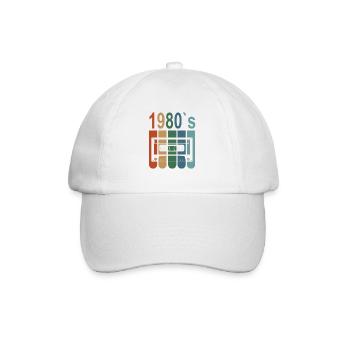 Best Of 1980 42nd birthday 42 years birthday - Baseball Cap - white/white - Front