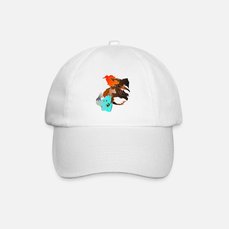 Dragon - Baseballkappe - Weiß/Weiß