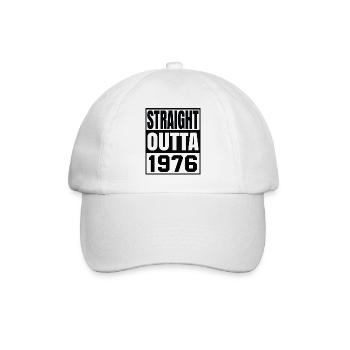 straight outta 1976 - Casquette classique - blanc/blanc - Devant