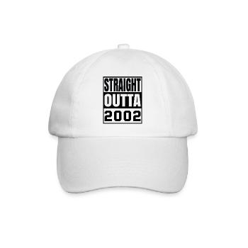 straight outta 2002 - Casquette classique - blanc/blanc - Devant