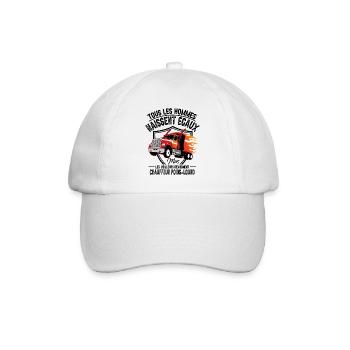 Chauffeur poids lourds , cadeau pour routier - Casquette classique - blanc/blanc - Devant