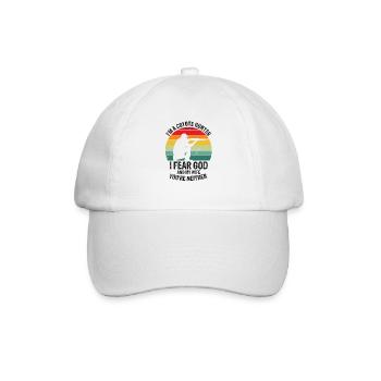 Conception de chasseur de coyote pour la chasse au coyote - Casquette classique - blanc/blanc - Devant