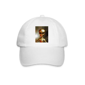 Alien - Baseball Cap - white/white - Front