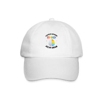 Dyslexia Teacher for Legathenia Therapists - Baseball Cap - white/white - Front