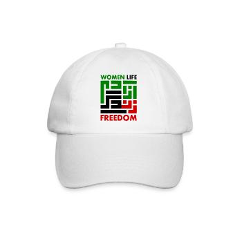 women life freedom Zan zendegi azadi - Casquette classique - blanc/blanc - Devant