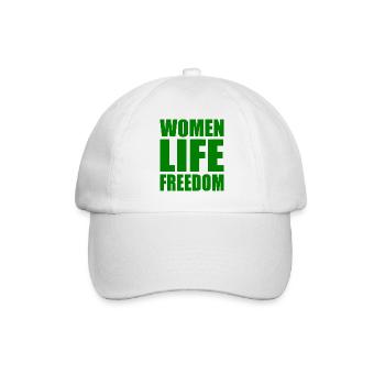 Women life freedom - Casquette classique - blanc/blanc - Devant