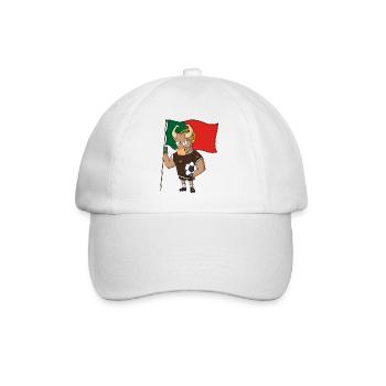 Taureau Fan Portugal - Casquette classique - blanc/blanc - Devant