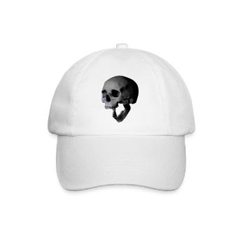 Crâne - Casquette classique - blanc/blanc - Devant