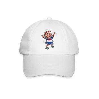 Fan Pig Netherlands - Baseball Cap - white/white - Front