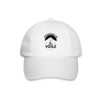 Bateau à voile - Casquette classique - blanc/blanc - Devant