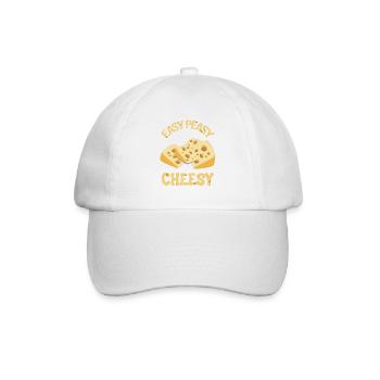 Gouda design for cheese dairy and Gouda cheese - Baseball Cap - white/white - Front