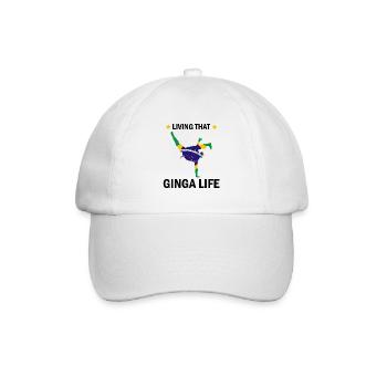 Dicton de danse afro-brésilienne pour la Capoeira - Casquette classique - blanc/blanc - Devant